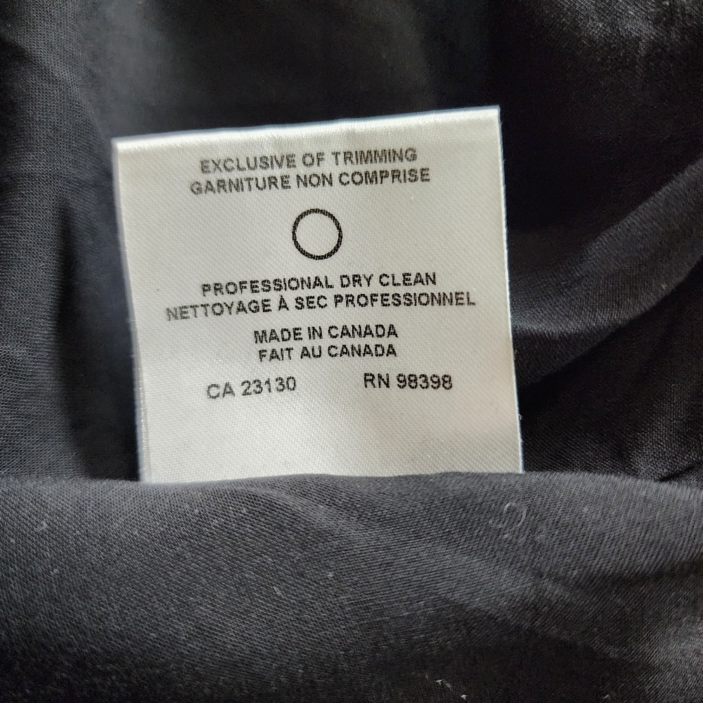 Judith & Charles Rimini Black White Mock Neck Keyhole Dress Long Sleeve Size 8 - Picture 16 of 17